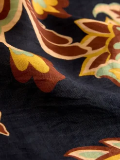 Next Black/Green Wide Leg Summer Trouser Best