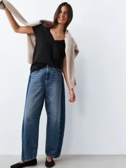 Next Black/Grey/Pink Cap Sleeve T-Shirts 7 Pack