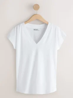 Next Black/Grey/Pink Cap Sleeve T-Shirts 7 Pack