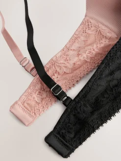 Next Light Pad Non Wire Ultimate Comfort Bras 2 Pack Black/Pink Sale