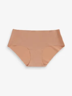 Next Short No VPL Comfort Knickers 3 Pack Black/Praline Nude/Chocolate Nude Discount