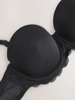 Next A-E Light Pad Strapless Multiway Bras 2 Pack Black/White