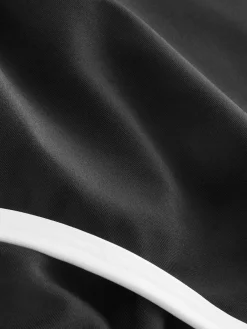 Next Zipped Shaping Tummy Control Swimsuit Black/White Contrast Online