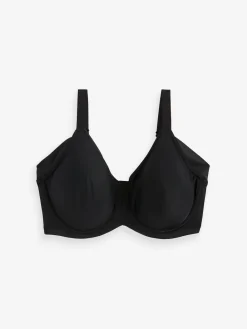 Next F-K Cup Under Arm Smoothing Non Pad Wired Minimising Ultimate Comfort Bras 2 Pack Black/White Clearance