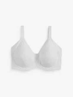 Next F-K Cup Under Arm Smoothing Non Pad Wired Minimising Ultimate Comfort Bras 2 Pack Black/White Clearance