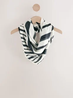 Next Black/White Geo Square Scarf Sale