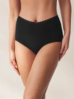 Next Black/White Menopause Friendly Cooling Knickers 2 Pack Online