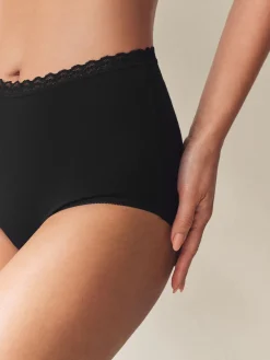Next Black/White Menopause Friendly Cooling Knickers 2 Pack Online