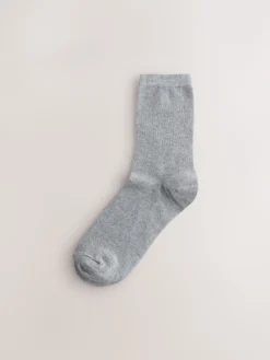 Next Ankle Socks 7 Pack Black/White Mix Print Outlet