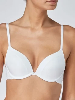 Next Push Up Pad Plunge A-E Smoothing T-Shirt Bras 2 Pack Black/White Sale