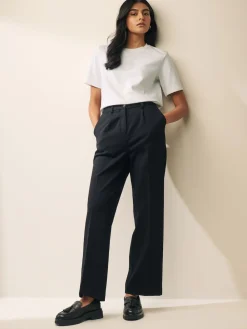 Next Short Sleeve Heavyweight T-Shirts 2 Pack Black/White Clearance