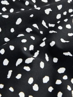 Next Black/White Spot High Leg Bikini Bottoms Sale