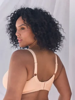 Next Black/White Total Support Cotton & Lace Non Wire Bra 3 Pack Best