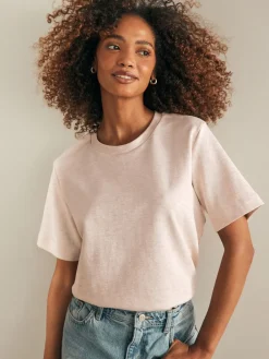 Next Heavyweight Basic T-Shirts 3 Pack Black/White/Nude Online