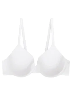 Next Black/White/Pastel Rose Nude Pad Full Cup Cotton Blend Ultimate Comfort Bras 3 Pack New