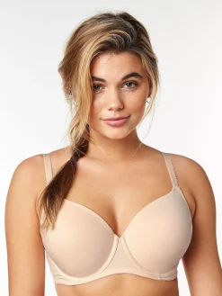 Next Black/White/Pastel Rose Nude Pad Full Cup DD+ Cotton Blend Ultimate Comfort Bras 3 Pack Sale
