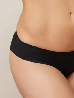 Next Brazilian No VPL Comfort Knickers 3 Pack Black/White/Praline Nude Discount