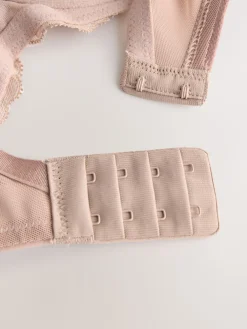 Next DD+ Non Pad Full Cup Bras 3 Pack Black/White/Praline Nude Clearance