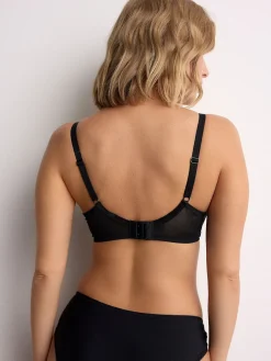 Next DD+ Non Pad Full Cup Bras 3 Pack Black/White/Praline Nude Clearance