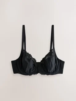 Next DD+ Non Pad Full Cup Bras 3 Pack Black/White/Praline Nude Clearance