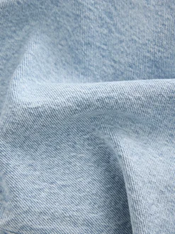 Next Knee Length Bermuda Denim Shorts Bleach Discount