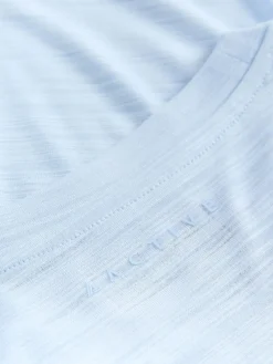 Next Active Crew Neck Lightweight Boxy Short Sleeve T-Shirt Blue