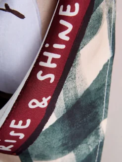 Next Blue Brunch Scene Lightweight Square Scarf Online