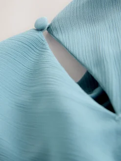 Next Cape Maxi Dress Blue