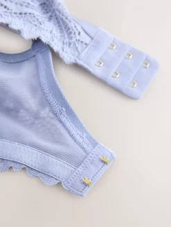 Next DD+ Pad Balcony Lace Ultimate Comfort Bra Blue Best