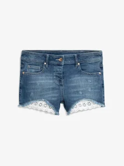 Next Blue Denim Shorts Sale