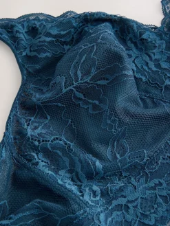 Next Non Pad Non Wire Total Support Lace Bra Blue Discount