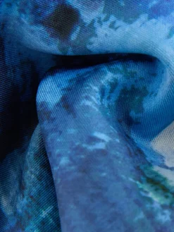 Next Blue Paint Print Power Active Sports Leggings Online