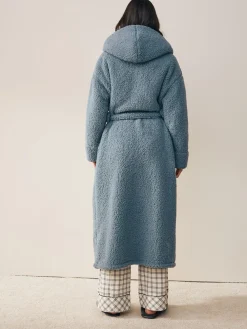 Next Teddy Dressing Gown Blue Best