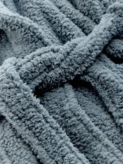 Next Teddy Dressing Gown Blue New