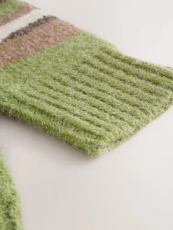 Next Blue/Green Landscape Scene Zip Cardigan Outlet