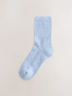 Next Neppy Cushion Sole Socks 4 Pack Blue/Grey Sale