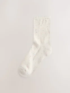 Next Neppy Cushion Sole Socks 4 Pack Blue/Grey Sale