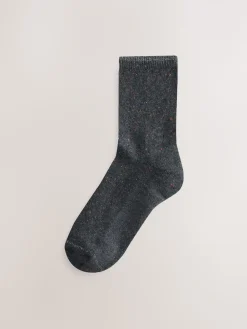 Next Neppy Cushion Sole Socks 4 Pack Blue/Grey Sale