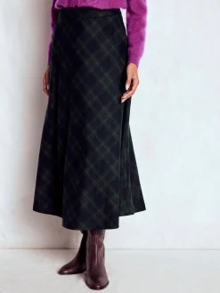 Boden Blue Hayley Wool Midi Skirt Online