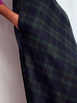 Boden Blue Hayley Wool Midi Skirt Online