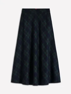 Boden Blue Hayley Wool Midi Skirt Online