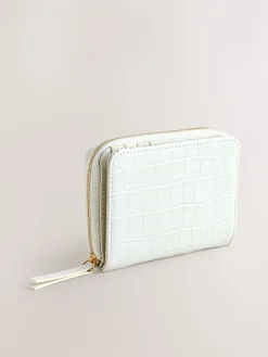 Next Bone Zip Around Purse Discount