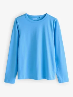Next Bright Blue Long Sleeve Crew Neck T-Shirt Discount