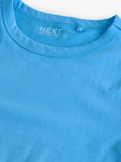 Next Bright Blue Long Sleeve Crew Neck T-Shirt Discount