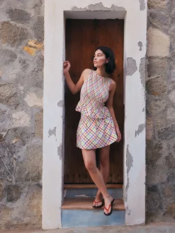 Next Skort Bright Check New