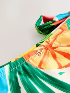 Next Bright Fruit Stripe Tie Side Bikini Bottoms Outlet