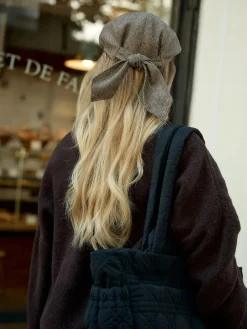 Next Brown Bow Back Flat Cap Best