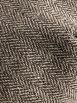 Next Brown Bow Back Flat Cap Best