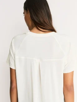 Next Brown/Cream Active Crew Neck Short Sleeve T-Shirts 2 Pack