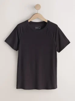 Next Brown/Cream Active Crew Neck Short Sleeve T-Shirts 2 Pack